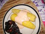 American Grilled Corn With Creamy Chipotle Sauce BBQ Grill