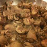 Russian Kidneys with Mushrooms Appetizer