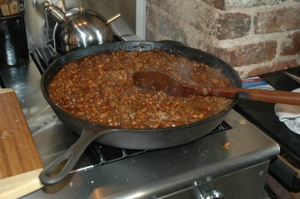 American Campfire Hamburger and Beans Dinner