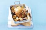 American Roast Chicken With Bacon And Herb Stuffing Recipe Dinner