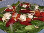 American Sharons Spinachstrawberry Salad Appetizer