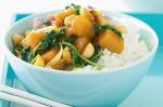American Pumpkin And Spinach Stirfry Recipe Appetizer