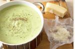 American Zucchini and Parmesan Soup Recipe Appetizer