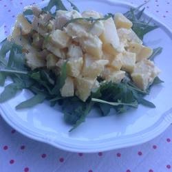 American Potato Salad with Rocket Appetizer