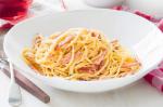 American Bestever Spaghetti Carbonara Recipe Appetizer