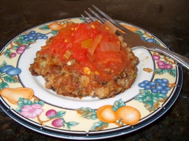 American Savory Garbanzo Patties Dinner