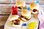 Canadian Beef And Cheese Mini Burgers Recipe Appetizer