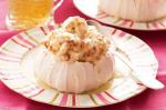 Canadian Meringues With Coconut Praline Icecream And Lime Syrup Recipe Dessert