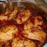 British Chicken in Balsamic Vinegar and Herbs Appetizer