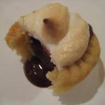 British Tartlets Chocolate and the Meringue Dessert