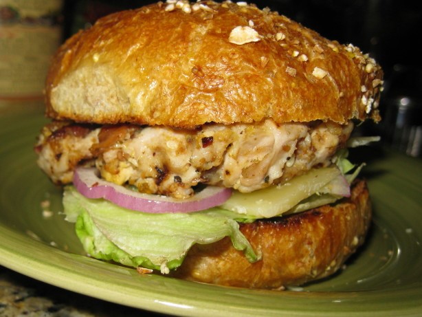 Italian Grilled Italian Pork Burger Appetizer