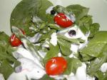 American Lindas Spinach Salad With the Works Appetizer