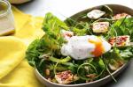 British Asparagus Egg And Grilled Feta Salad Recipe Appetizer