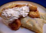 American Bananaberry Crepes Dessert