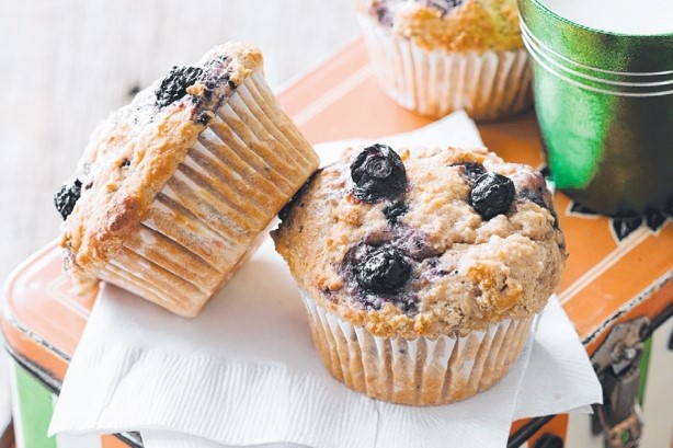 American Banana Berry Yoghurt Muffins Recipe Dessert