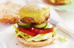American Lowfat Cheeseburger Recipe Appetizer