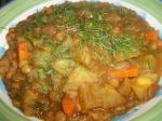 American Lentil Stew a La Fez Dinner