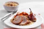 Turkish Roast Turkey With Prosciutto Pears And Couscous Recipe Dessert