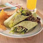 British Zesty Vegetarian Wraps Appetizer