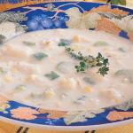 British Ziploc Crab Bisque Appetizer