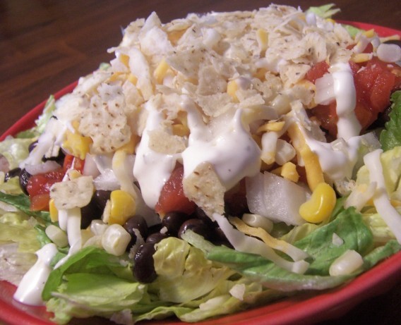 American minute Southwest Layered Salad  K Dinner