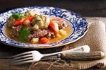Slowcooked Lamb With Jerusalem Artichokes And Parsley Dumplings Recipe recipe