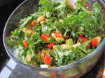 American Quick Mix Kale Salad raw Recipe Appetizer