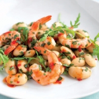 American Shrimp with Cilantro and Lime Appetizer