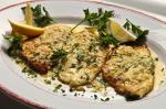 British Egg Batter Panfried Flounder With Green Garlic Recipe Appetizer