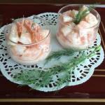 American Verrine Recipes of Shrimps Appetizer