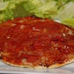 American Torta Galette Tomato with Cheese Appetizer