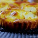 American Fluffy Clafoutis with Apples Dessert