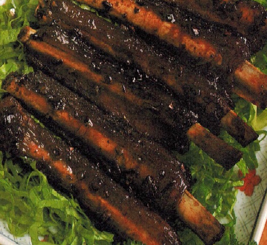 Chinese Five Spice and Garlic o Spare Ribs Appetizer