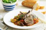 American Rosemary Lamb Cutlets With Ratatouille Recipe Appetizer