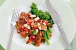 Smoked Paprika Lamb With Tomato And Cannellini Bean Salsa Recipe recipe