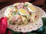 Danish Danish Macaroni Salad With Ham Dinner