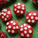 British Mushroom Cupcakes childrens Birthday Dessert