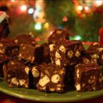 Australian Rocky Road Semi-dark Fudge Dessert