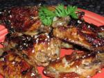 Chinese Soy Glazed Chinese Chicken Wings Appetizer