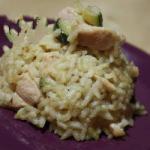 Italian Chicken Risotto and Courgettes Appetizer