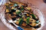 British Zucchini And Basil Salad With Verjuice And Currant Dressing Recipe Appetizer