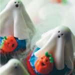 American Sugar Ghost Cupcakes Dessert