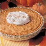 American Sugarfree Pumpkin Chiffon Pie 1 Dessert