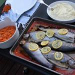 American Trout with Butter of Herbs Dinner