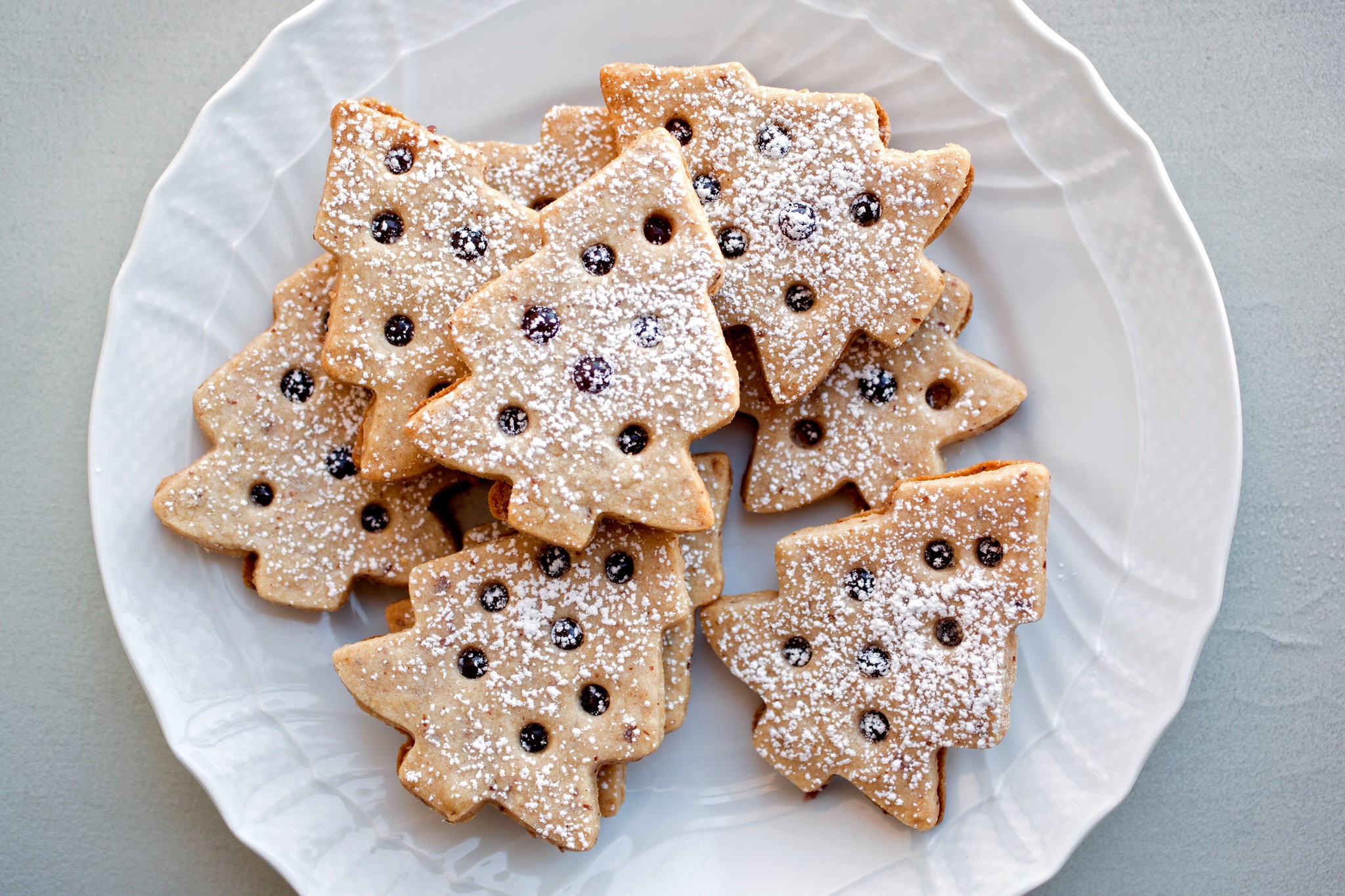 Australian Linzer Trees Recipe Dessert