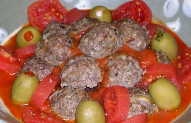 American Kittencals Greek Lamb and Feta Meatballs keftedakia Appetizer