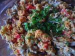 British Tangy Chicken Couscous Salad Dinner