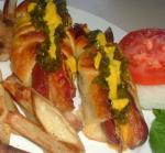 American Hot Dog Rollups Appetizer