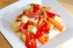 British Tofu Salad  Easy Vegan  Make Ahead moosewood Appetizer