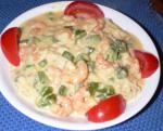 American Vickis Shrimp and Crab Pasta Appetizer